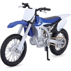 Maisto Yamaha YZ450F Moto - Escala 1:18 - Increíblemente detallada réplica Die-Cast modelo de moto coleccionable, rojo