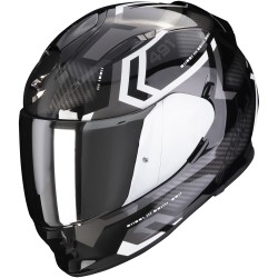 Scorpion casque moto intégral EXO-491 SPIN Noir et blanc