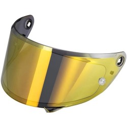 Écran Casque HJC I31 / F31 - Visière Fumée Légère HJ-43 - Polycarbonate Anti-rayures, Compatible Pinlock